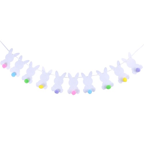 Reusable white rabbit easter - reusable,