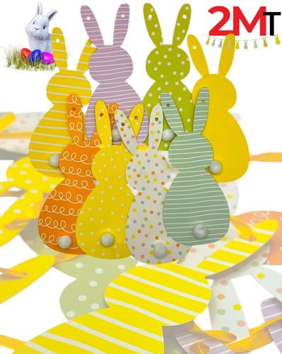 Easter bunting bunny - easter,