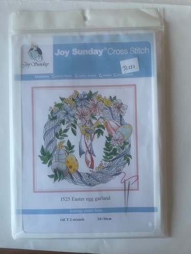Joy sunday cross stitch - sunday,