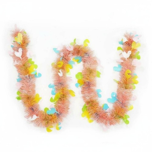 Easter tinsel garland easy - garland,