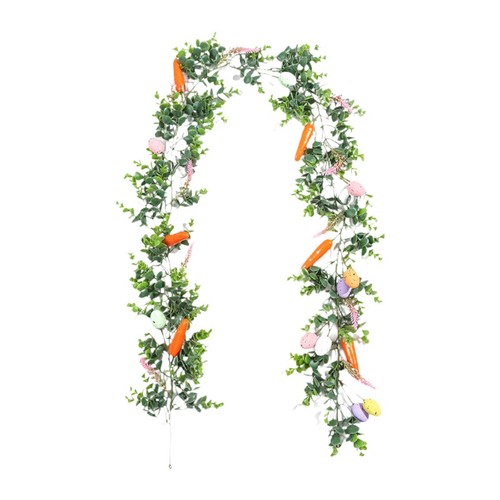 Easter garland 175cm hanging - 175cm,