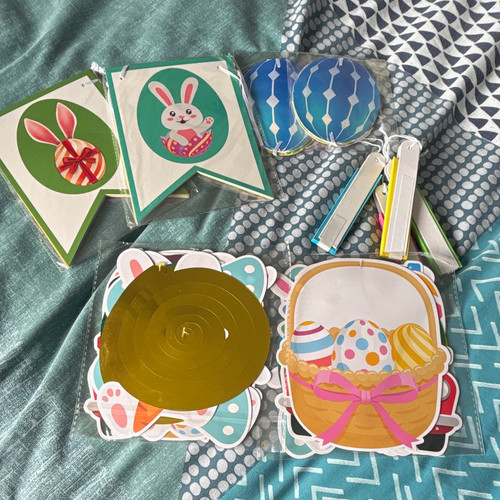 Easter bunny egg paper - &,