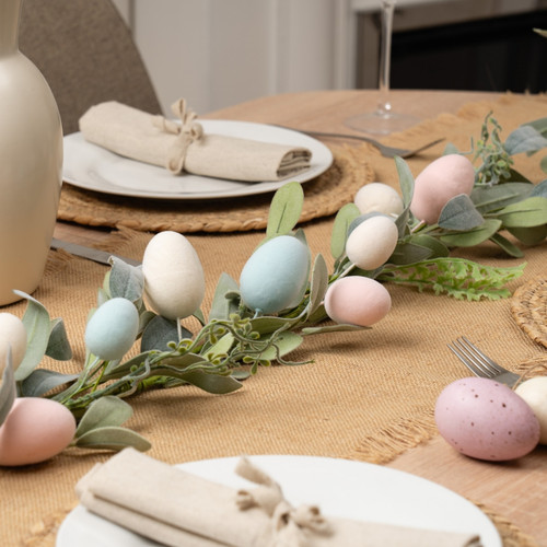 Easter egg garland 140cm - egg,