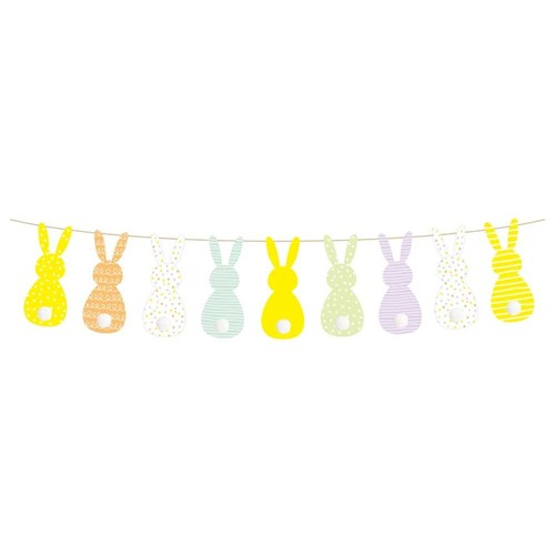 Metre easter bunny bunting - bunny,