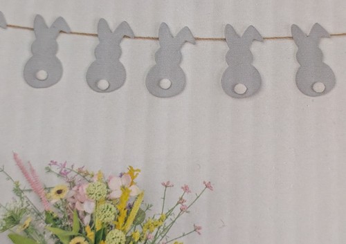 Easter bunny bunting garland - easter,