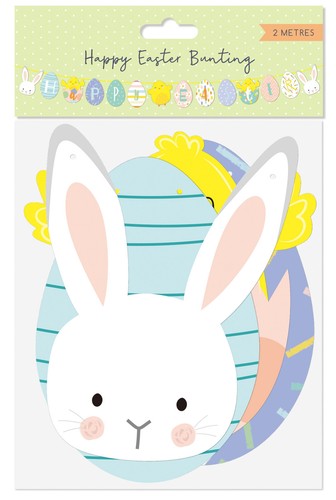 Happy easter bunting banner - happy,