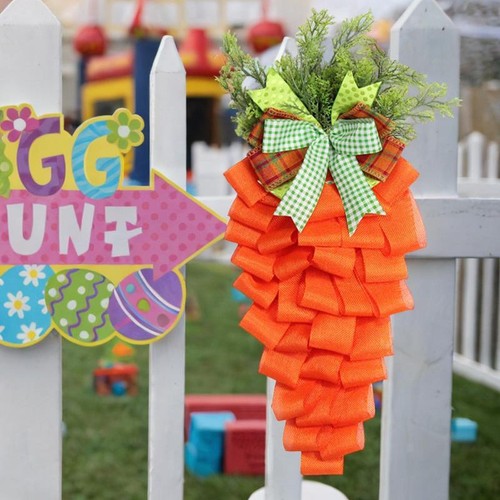Easter wreath artificial - easter,