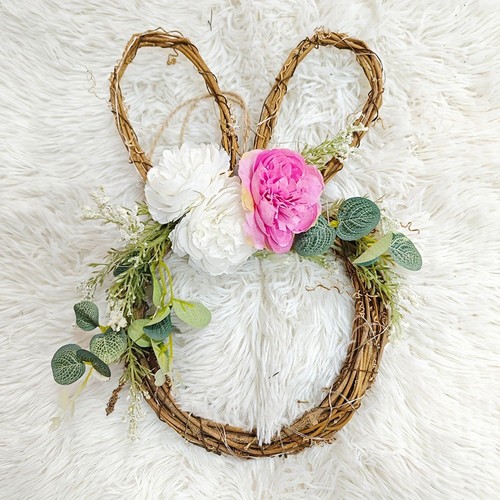 Easter bunny wreath garland - bunny,