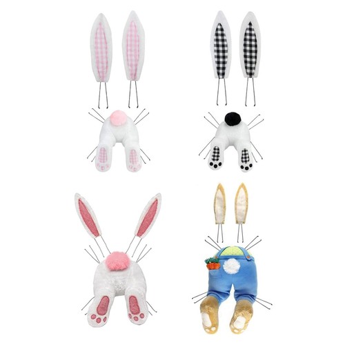 Easter bunny wreath kit cute - wreath,