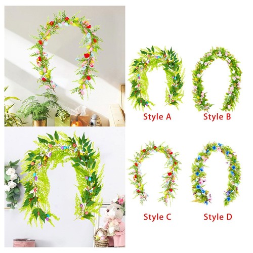 23ft easter garland hanging - garland,