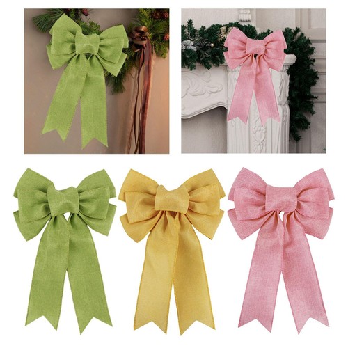 Easter wreath bow tree topper - tree,
