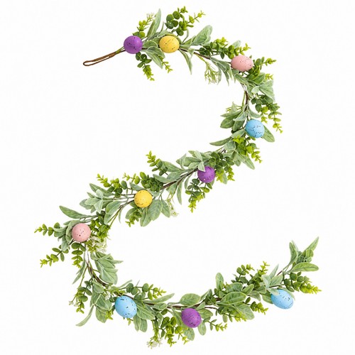 Artificial easter garland - easter,