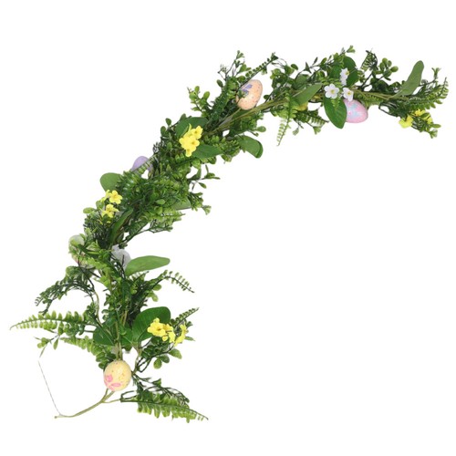 Reusable easter egg garland - easter,