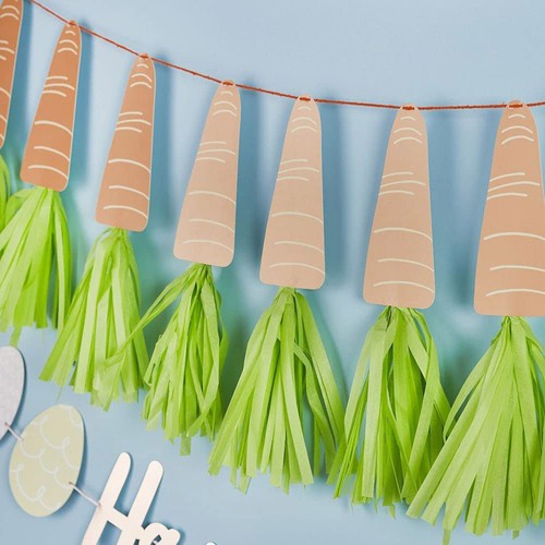 Carrot tassel garland easter - carrot,