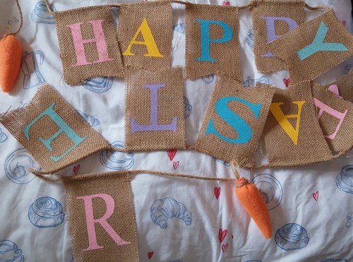 Happy easter bunting garland - happy,