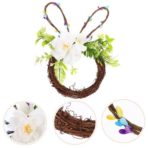 Multi color easter wreath - multi,