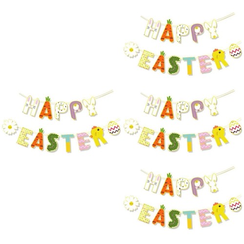 Sets happy easter banner - easter,