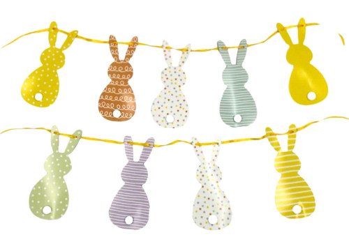 Easter bunting bunny rabbit - bunting,