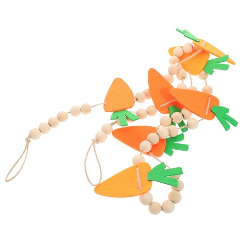 Easter carrot felt hanging - carrot,