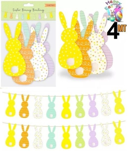 Easter bunting bunny rabbit - easter,